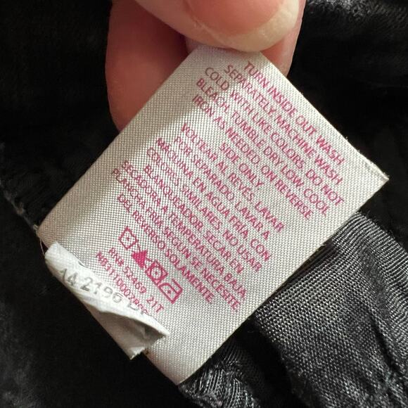 No Boundaries Womens Denim Blue Jean Skinny Jeans Black Size 9 - Picture 10 of 10